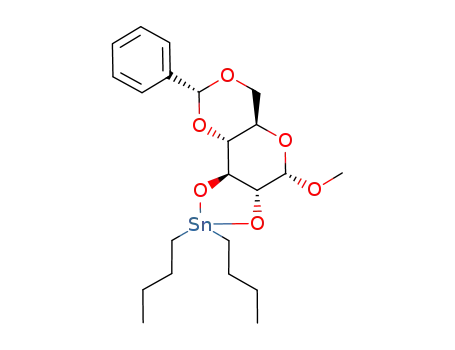 (3aR,4S,5aR,8R,9aR,9bS)-2,2-Dibutyl-4-methoxy-8-phenyl-hexahydro-1,3,5,7,9-pentaoxa-2-stanna-cyclopenta[a]naphthalene