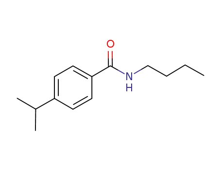Molecular Structure of 5436-68-0 (N-butyl-4-(propan-2-yl)benzamide)