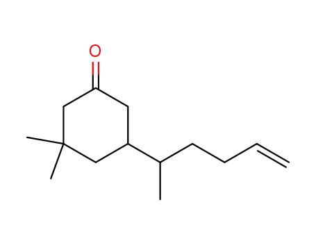 Cyclohexanone, 3,3-dimethyl-5-(1-methyl-4-pentenyl)- (9CI)