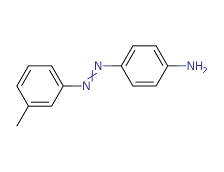 Molecular Structure of 722-23-6 (3'-Methylazobenzene-4-amine)