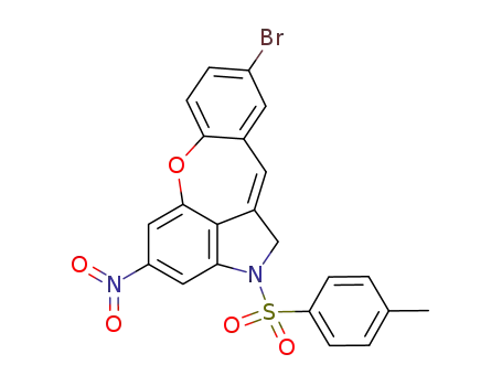 9-bromo-4-nitro-2-(p-toluenesulfonyl)-1,2-dihydrobenz[6,7]oxepino[4,3,2-cd]indole