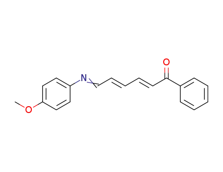 Molecular Structure of 849417-98-7 (2,4-Hexadien-1-one, 6-[(4-methylphenyl)imino]-1-phenyl-, (2E,4E)-)