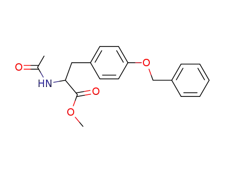 Molecular Structure of 39613-68-8 (N-acetyl-O-benzyl-L-tyrosine methyl ester)