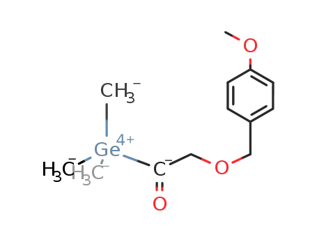 (CH<sub>3</sub>)3Ge(C(O)CH<sub>2</sub>OCH<sub>2</sub>C<sub>6</sub>H<sub>4</sub>OCH<sub>3</sub>)