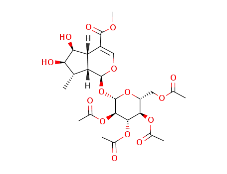 5-deoxypulchelloside I tetraacetate