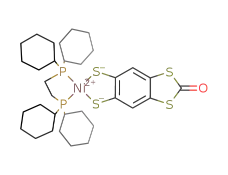 [Ni(1,2-bis(dicyclohexylphosphino)ethane)(S<sub>2</sub>C<sub>6</sub>H<sub>2</sub>S<sub>2</sub>CO)]