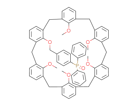 37-(4-diphenylphosphinoylbenzyloxy)-38,39,40,41,42-pentamethoxycalix[6]arene