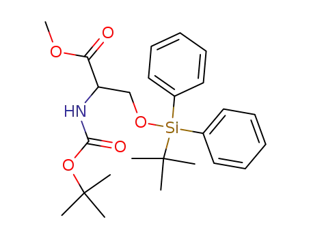 Methyl 2-(tert-butoxycarbonylamino)-3-(tert-butyldiphenylsilyloxy)propanoate