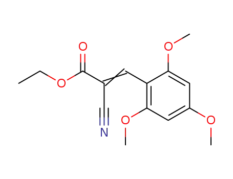Molecular Structure of 930779-93-4 (ETHYL 2-NITRILO-3-(2,4,6-TRIMETHOXYPHENYL)PROP-2-ENOATE)