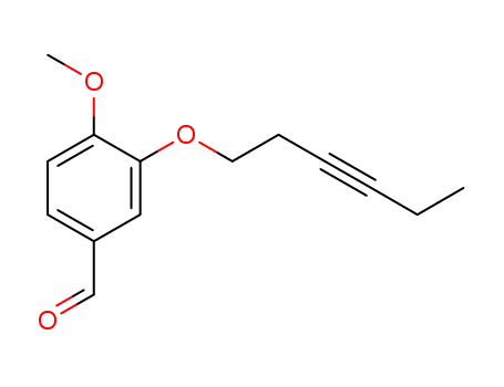 3-(hex-3-ynyloxy)-4-methoxybenzaldehyde