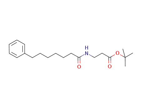 tert-butyl 3-(7-phenylheptanamido)propanoate
