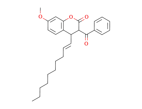 (E)-3-benzoyl-4-(dec-1-enyl)-7-methoxychroman-2-one