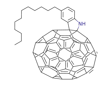 Molecular Structure of 1092060-70-2 (5'-dodecylindolino[2',3':1,2][60]fullerene)