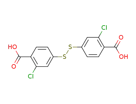 Benzoic acid, 4,4'-dithiobis[2-chloro-