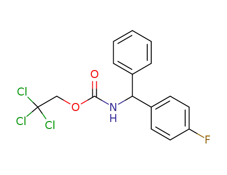 2,2,2-trichloroethyl 4-fluorobenzhydrylcarbamate