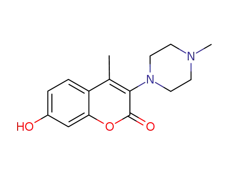 7-hydroxy-4-methyl-3-(4-methylpiperazin-1-yl)-2H-chromen-2-one