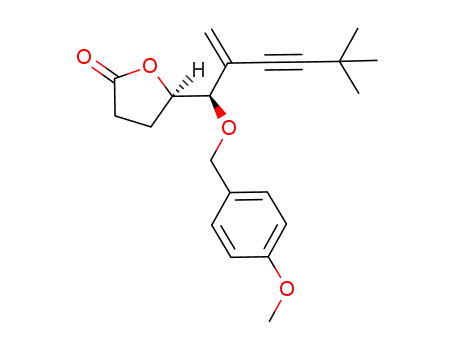(R)-5-[(R)-1-(4-methoxybenzyloxy)-5,5-dimethyl-2-methylenehex-3-ynyl]dihydrofuran-2(3H)-one