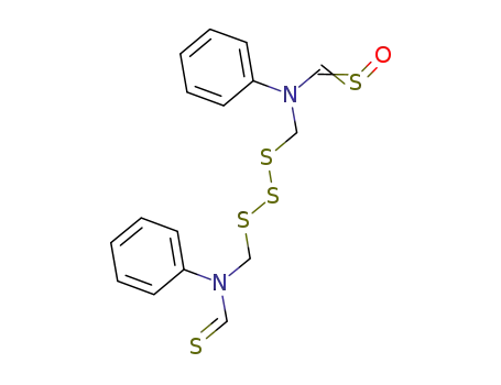 Molecular Structure of 1236044-90-8 (C<sub>16</sub>H<sub>16</sub>N<sub>2</sub>OS<sub>5</sub>)