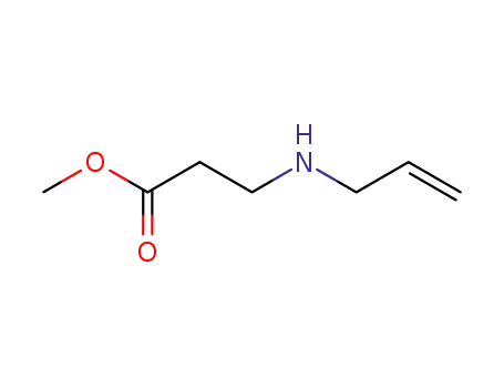Molecular Structure of 37732-74-4 (METHYL 3-(N-ALLYLAMINO)PROPIONATE)
