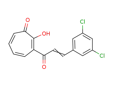 C<sub>16</sub>H<sub>10</sub>Cl<sub>2</sub>O<sub>3</sub>