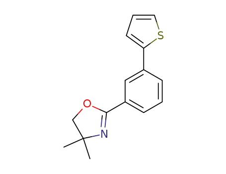 4,4-dimethyl-2-(3-(thiophen-2-yl)phenyl)-4,5-dihydrooxazole