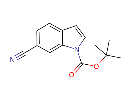 1H-Indole-1-carboxylicacid, 6-cyano-, 1,1-dimethylethyl ester