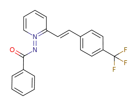 2-(E)-(4-(trifluoromethyl)styryl)-N-benzoyliminopyridinium ylide