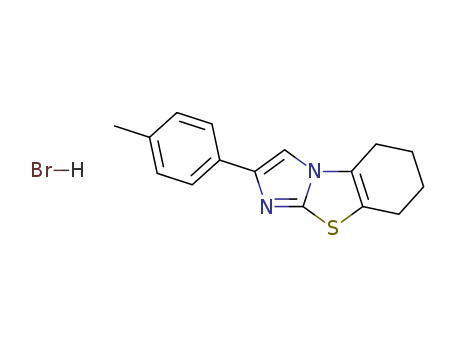 5,6,7,8-Tetrahydro-2-(4-methylphenyl)-imidazo[2,1-b]benzothiazolehydrobromide