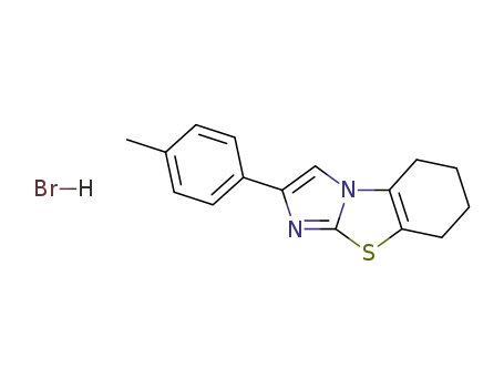 5,6,7,8-테트라히드로-2-(4-메틸페닐)-이미다조[2,1-b]벤조티아졸히드로브로마이드