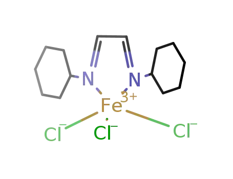 (iron(III))(trichloride)(N<sub>2</sub>C<sub>2</sub>H<sub>2</sub>)(cyclohexyl)2