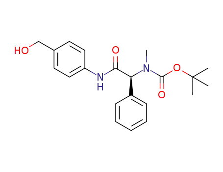 [(4-hydroxymethylphenylcarbamoyl)phenylmethyl]methylcarbamic acid tert-butyl ester