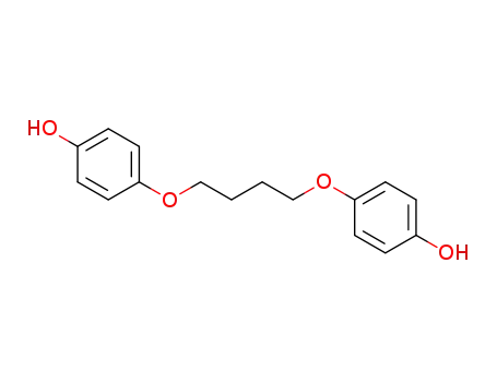 Molecular Structure of 101848-49-1 (1,4-Bis(4-Hydroxyphenoxy)Butane)
