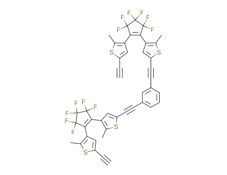 C<sub>44</sub>H<sub>22</sub>F<sub>12</sub>S<sub>4</sub>