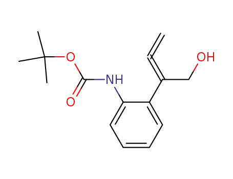 N-(tert-butoxycarbonyl)-2-(1-hydroxy-2,3-butadien-2-yl)aniline