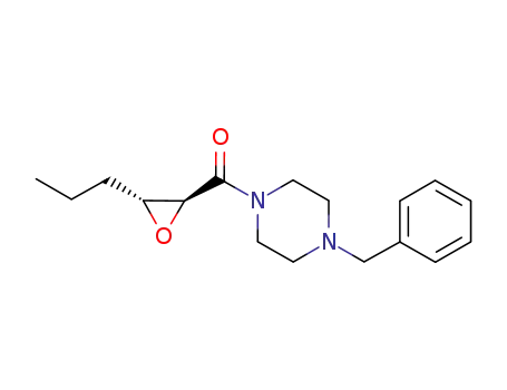 (4-Benzyl-piperazin-1-yl)-((2S,3R)-3-propyl-oxiranyl)-methanone