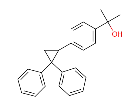 2-(4-(2,2-diphenylcyclopropyl)phenyl)-2-propanol