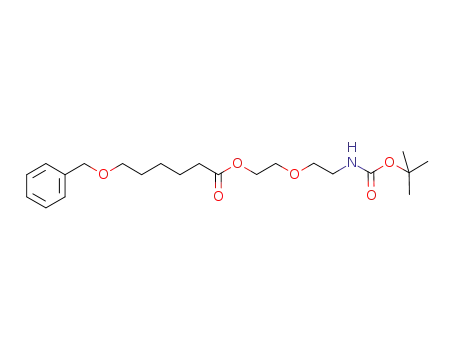 6-benzyloxyhexanoic acid 2-(2-tert-butoxycarbonylaminoethoxy)ethyl ester