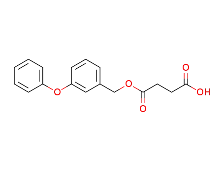 Molecular Structure of 940867-23-2 (4-oxo-4-(3-phenoxybenzyloxy)butanoic acid)