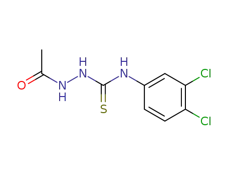 Molecular Structure of 438012-15-8 (C<sub>9</sub>H<sub>9</sub>Cl<sub>2</sub>N<sub>3</sub>OS)