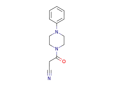 Molecular Structure of 14761-40-1 (3-OXO-3-(4-PHENYL-PIPERAZIN-1-YL)-PROPIONITRILE)
