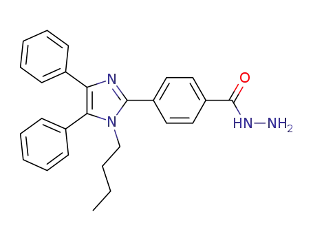 4-(1-n-butyl-4,5-diphenylimidazol-2-yl)benzohydrazide
