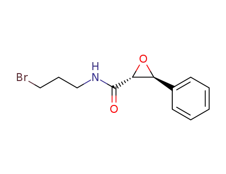 Oxiranecarboxamide, N-(3-bromopropyl)-3-phenyl-, (2R,3S)-