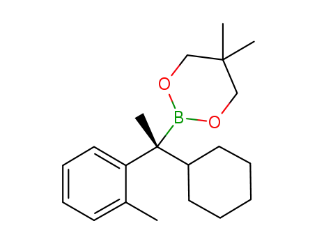 (S)-2-[1-(2-methylphenyl)-1-cyclohexylethyl]-5,5-dimethyl-1,3,2-dioxaborinane