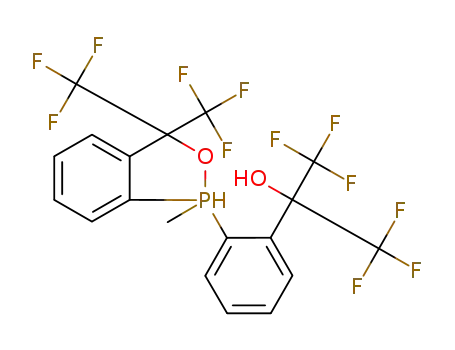 [TBPY-5-15]-1,1,1,3,3,3-hexafluoro-2-{2-[1-methyl-3,3-bis(trifluoromethyl)-1,3-dihydro-2,1λ<sup>5</sup>-benzoxaphosphol-1-yl]phenyl}propan-2-ol