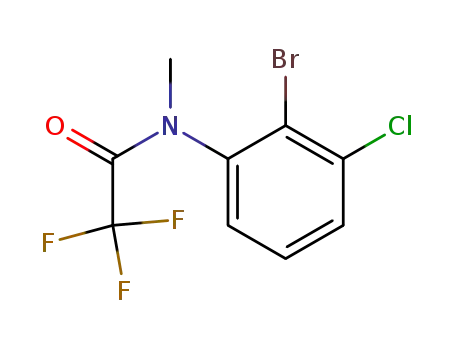 2-bromo-3-chloro-N-methyl-N-trifluoroacetylaniline