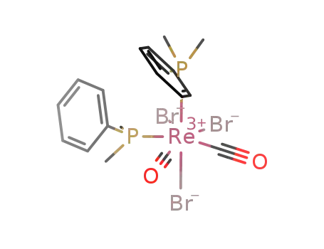 tribromodicarbonylbis(dimethylphenylphosphine)rhenium(III)