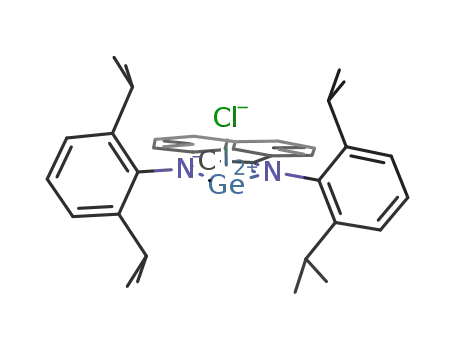 (1,2-bis((2,6-diisopropylphenyl)imino)acenaphthene<sup>(1-)</sup>)GeCl