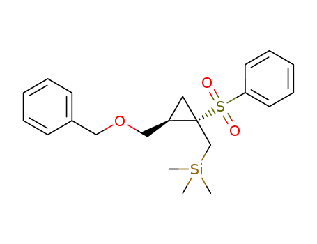 1-phenylsulfonyl-1-trimethylsilylmethyl-2-benzyloxymethylcyclopropane