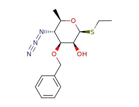 ethyl 4-azido-3-O-benzyl-4,6-dideoxy-1-thio-β-D-mannopyranoside