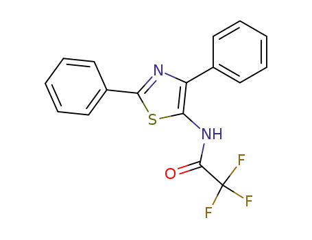 <i>N</i>-(2,4-diphenyl-thiazol-5-yl)-2,2,2-trifluoro-acetamide